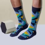 Linear Luxe Pack of 5 Mid-Calf Socks - Image 2