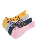 Hidden Desires Box of 4 No-Show Socks - Image 2