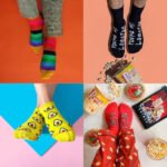 Happy Vibes Box of 4 Unisex Ankle Socks