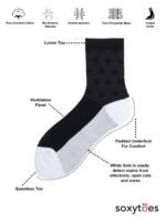 Comfort Care Classic Box of 4 Mid-Calf Socks