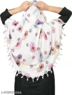 ELOSKA Cotton Full Face Scarf